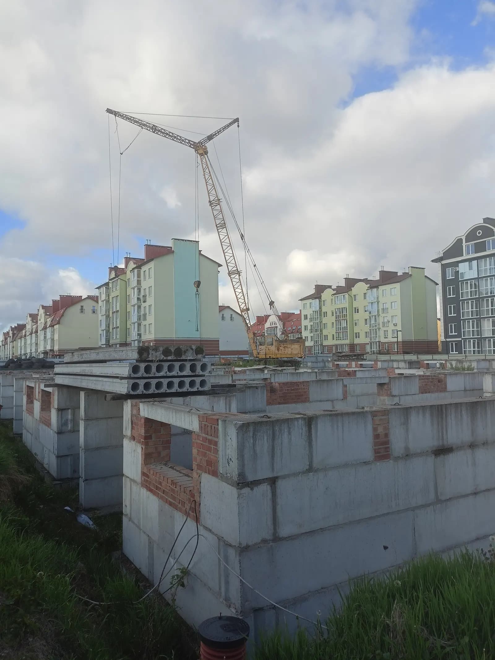 Жилой дом, Гурьевск, ул Генерал - лейтенанта Городовикова: ход строительства, сентябрь 2025