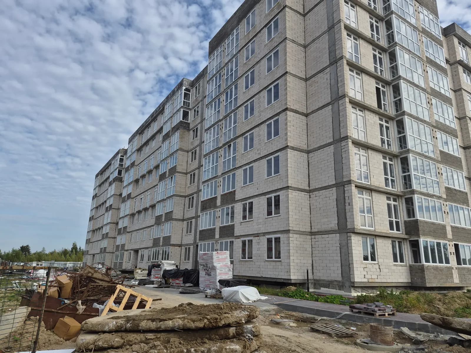 Лидино: ход строительства, октябрь 2026