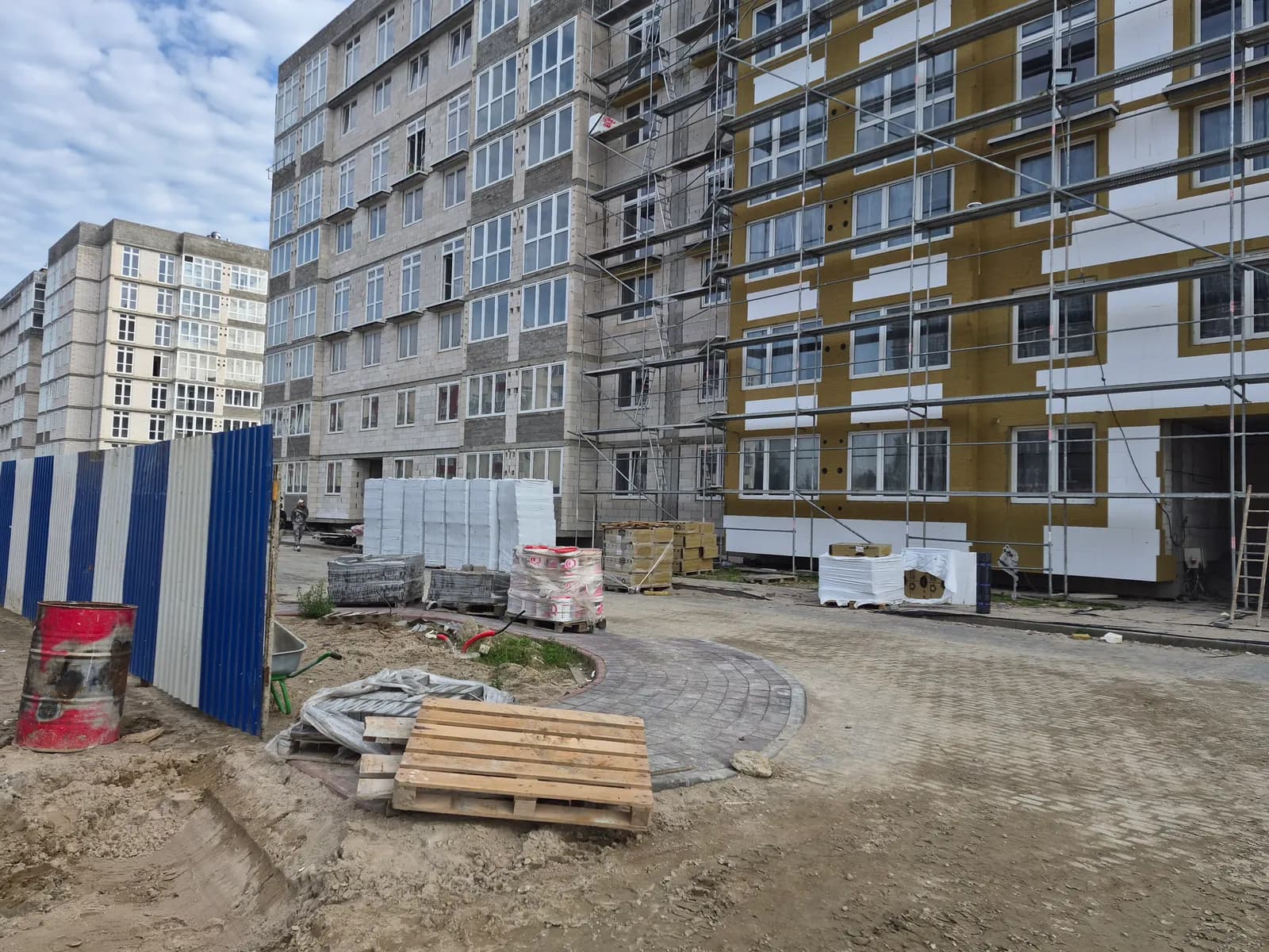 Лидино: ход строительства, октябрь 2026